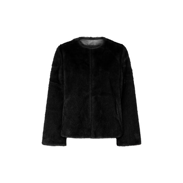 Fur Coat, black Fur Coat, black, Micha