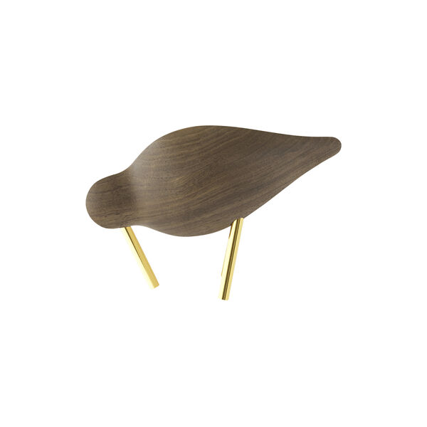 Shorebird Small, walnut/brass, Normann Copenhagen