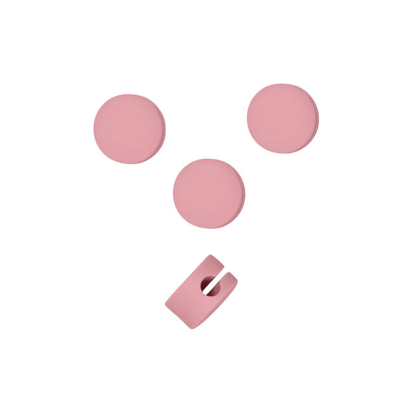 Cable Dots, bubble gum, Pedestal