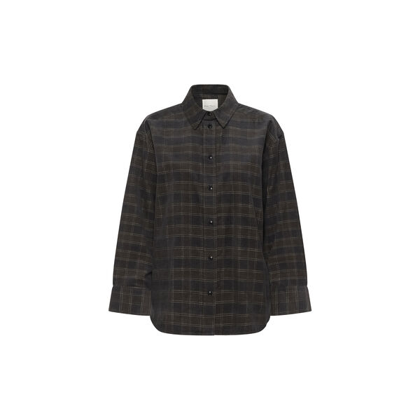 SavannasPW Shirt l/s, tarmac check SavannasPW Shirt l/s, tarmac check, Part Two