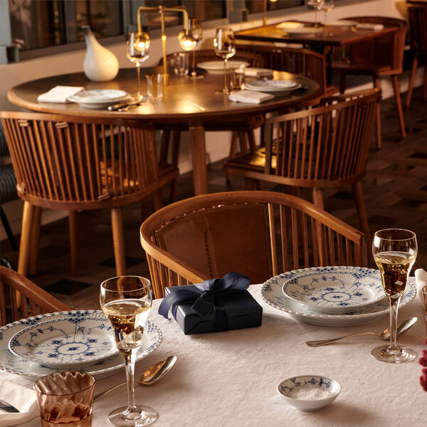 Blue Fluted Plain Plate &Oslash; 12 cm, Royal Copenhagen