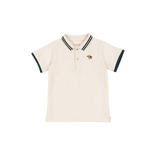 Florian Polo Shirt, antique white Florian Polo Shirt, antique white, Konges Sløjd