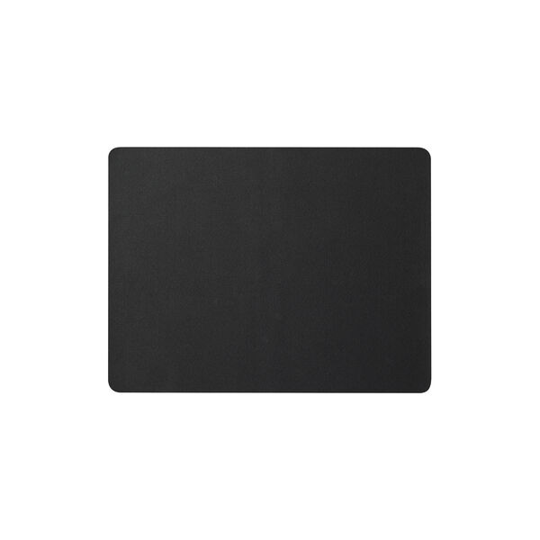 Shoku Placemat 4 pcs, solid black, Villa Collection