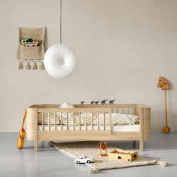 Wood Mini+ Junior Bed 68x162cm, oak, Oliver Furniture