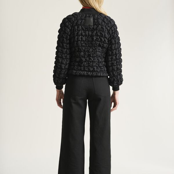Kosei jacket with zipper, black, BITTE KAI RAND