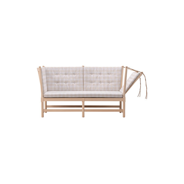 The Spoke-Back Sofa, Steelcut Beat 0215/soap treated beech, Fredericia Furniture