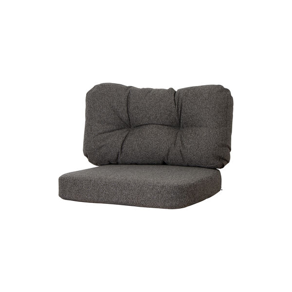 Cushion Set for Ocean Large Lounge Chair, dark grey, Cane-line