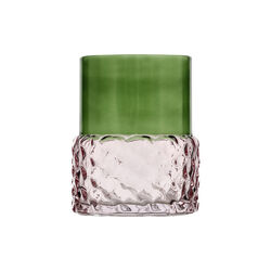 Styles Tealight holder, green/rose, Villa Collection