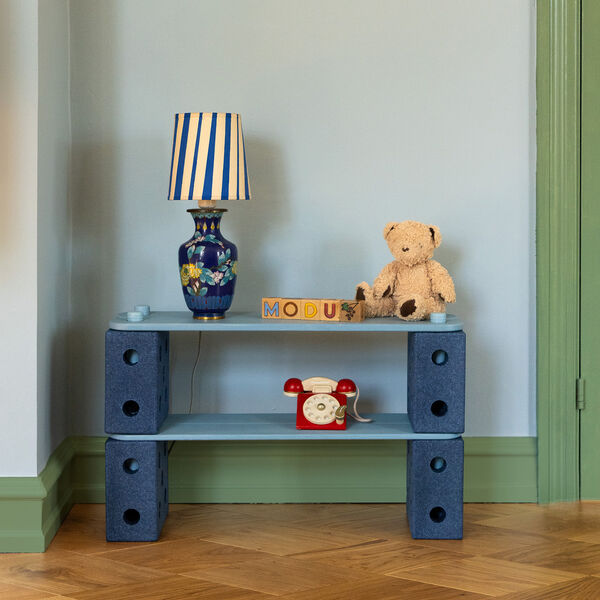 2 x Balance Beams, sky blue, MODU