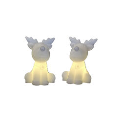 LED light decoration Naja Reindeer 2 pcs, Sirius Home