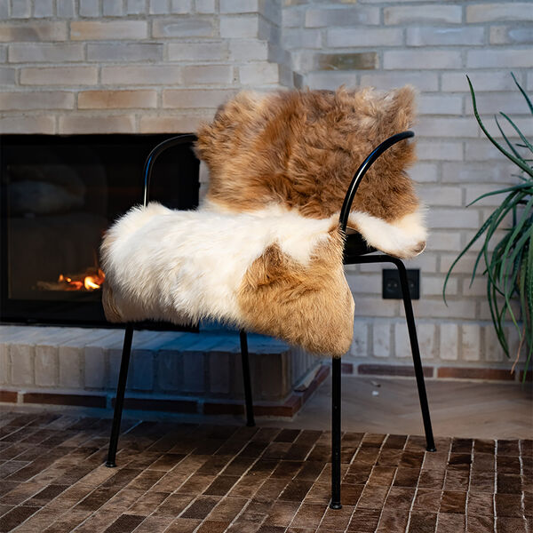 Himalaya Sheepskin, light spotted, NATURES Collection