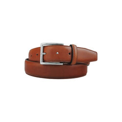 Cognac classic men's belt, cognac, BSWK