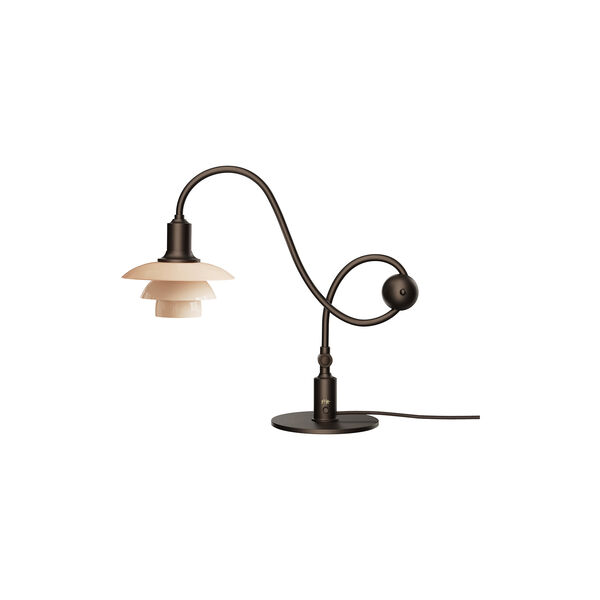 PH 1/1 Piano Table Lamp Limited Edition, dusty terracotta, Louis Poulsen