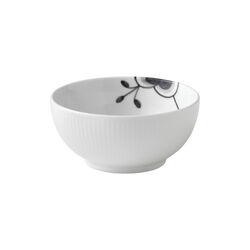 Black Fluted Mega Bowl 47 cl, Royal Copenhagen