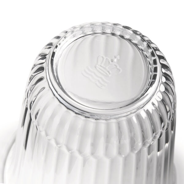 Waves Water Glass tall 2 pcs, clear, Royal Copenhagen