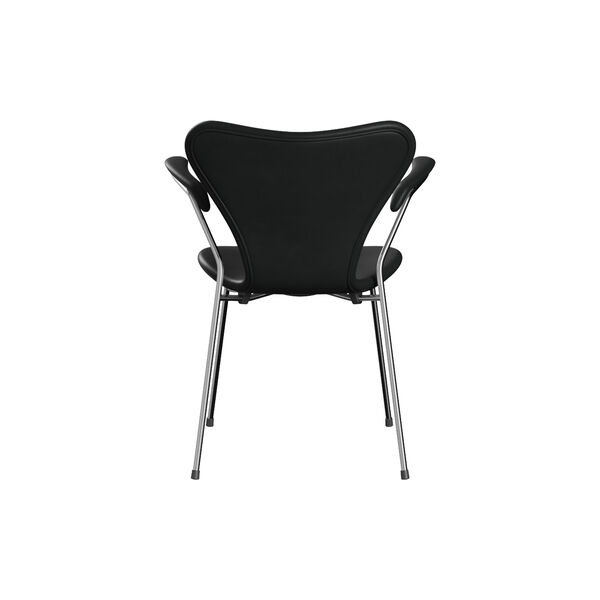 Series 7&trade; 3207 Fully Upholstered Chair, Grace Black, Fritz Hansen