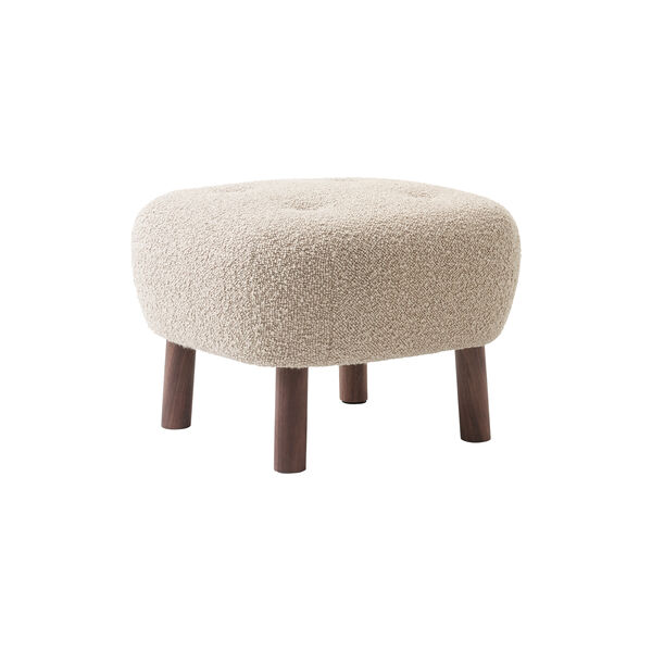 Little Petra VB1 Lounge Chair & Pouf ATD1, Karakorum 003/oiled walnut, &Tradition