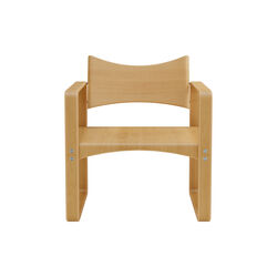 270 F Lounge Chair, honey-stained, Verpan