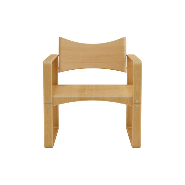 270 F Lounge Chair, honey-stained, Verpan