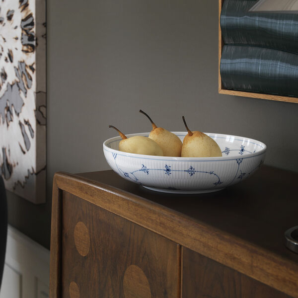 Blue Fluted Plain Bowl 240 cl, Royal Copenhagen