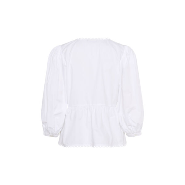 KBAnnabelle Nette Blouse, bright white, Karen by Simonsen