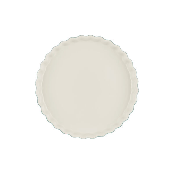 Heritage Fluted Flan Dish, bleu riviera, Le Creuset