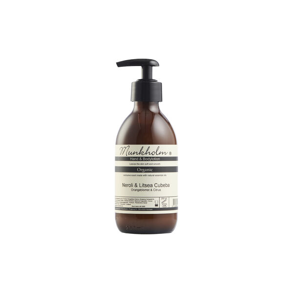Organic Hand & Body Lotion, neroli & lisea cubeba, Munkholm