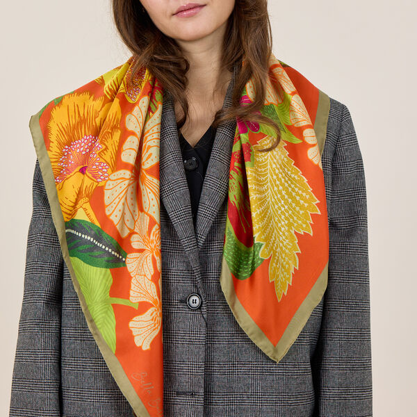 BRACKETS tørklæde, black/sand BRACKETS tørklæde, black/sand, Bella Ballou