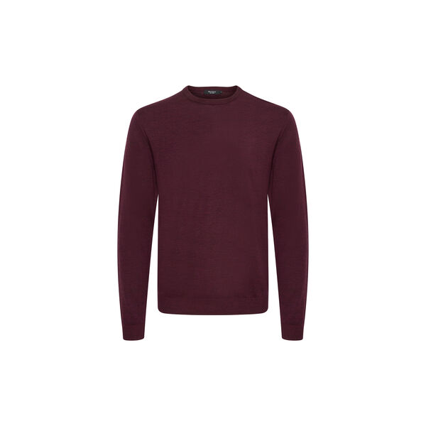 Margrate Knit Pullover, claret melange, Matinique