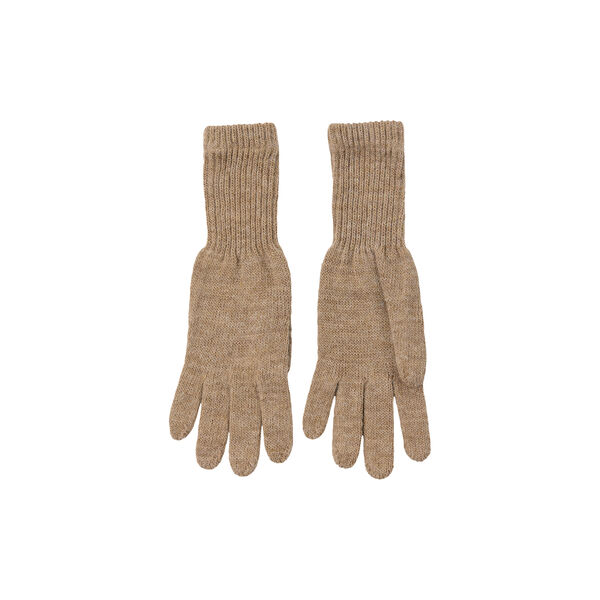 CABLE Gloves, sand/melange CABLE Gloves, sand/melange, Bella Ballou