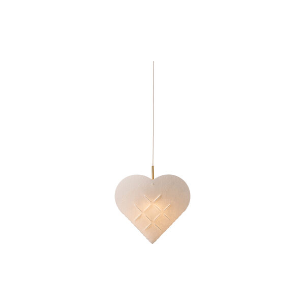 SOFT HEART Small | White | Pendant, LE KLINT