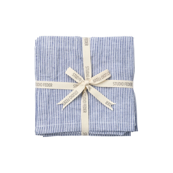 Livia Napkins, classic stripe, Studio Feder