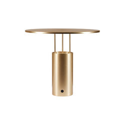 Tempel280 Table Lamp, brass, Piet Hein