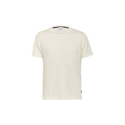 Linen T-Shirt, pure white, SAND Copenhagen