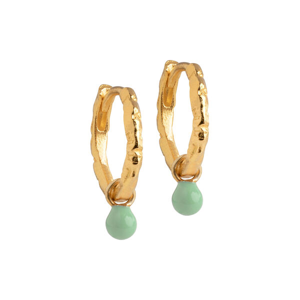 Belle hoops, dusty green Belle hoops, dusty green, ENAMEL Copenhagen