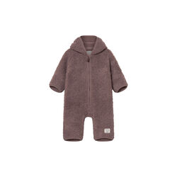 MATADEL Teddyfleece Jumpsuit, peppercorn plum, Mini A Ture