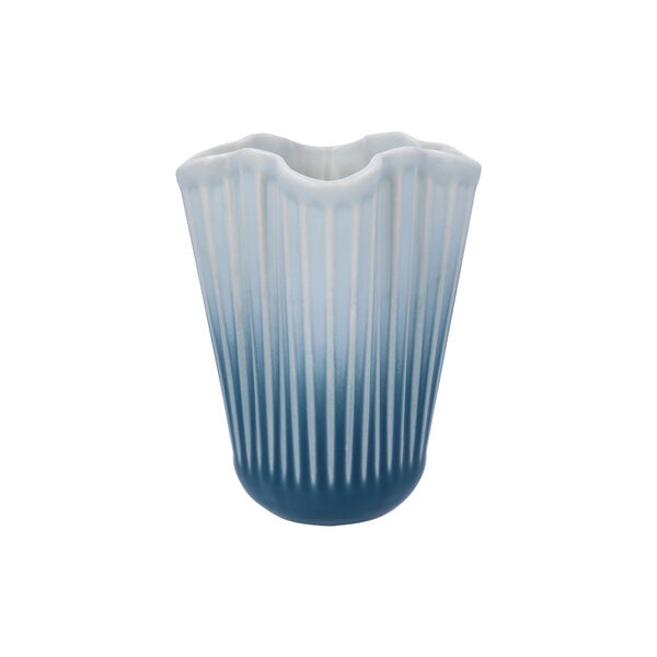 Hammersh&oslash;i Unfold Vase, blue, K&auml;hler