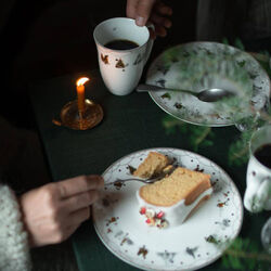 Christmas Morning Story | Plate | &Oslash; 20, Wik & Wals&oslash;e