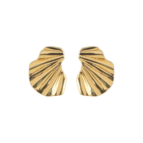 Wave Earring Medium, gold, ENAMEL Copenhagen