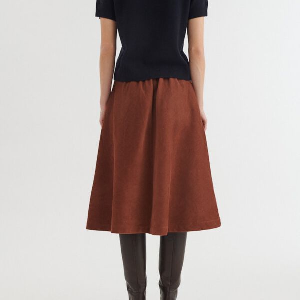 Millu Skirt, tortoise shell, Basic Apparel