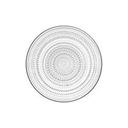 Kastehelmi Plate &Oslash; 32 cm, clear, Iittala