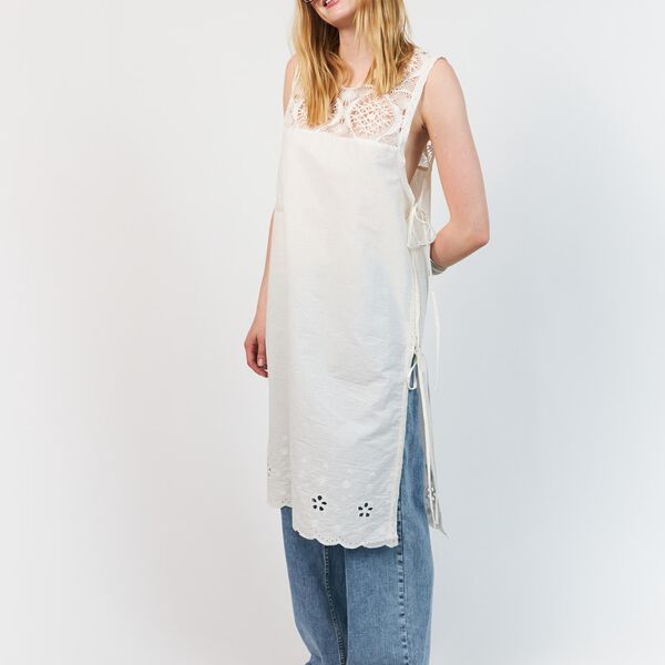 BelloLL Top Long SL, white, Lollys Laundry