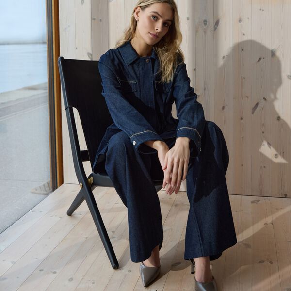 Naira denimpants, della blue Naira denimpants, della blue, Heartmade