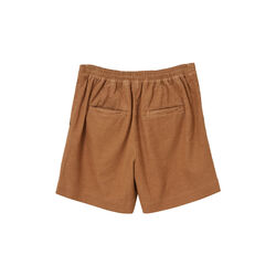 Juliana Linen Blend Shorts, brown, Lexington