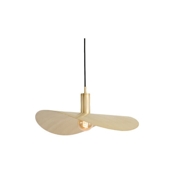Leaf Luminar Pendant, brass, Rama Lights