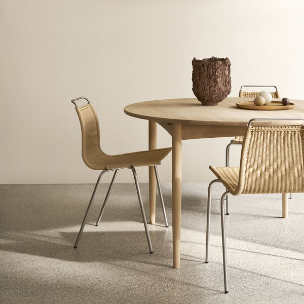 BM0121 Dining Table, soap treated oak, Carl Hansen & S&oslash;n