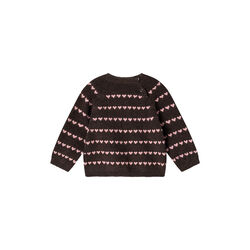 Torin B Knitted Sweater, rose frosting hearts, MarMar Copenhagen
