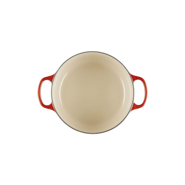 Signature Round Cocotte | 24 cm | Cerise, Le Creuset