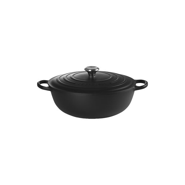 Signature cast iron soup pot &Oslash; 32 cm, matte black, Le Creuset