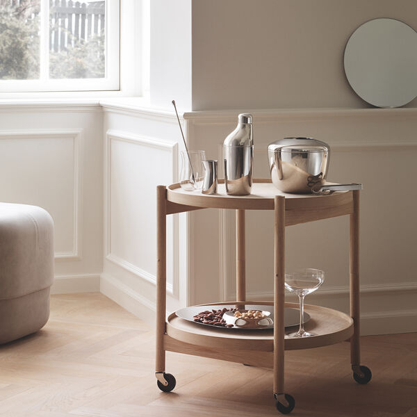 Sky Ice Bucket with Ice Tong, Georg Jensen